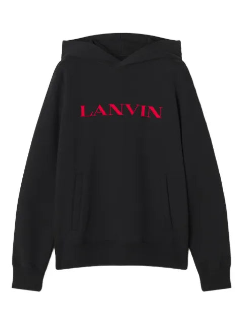 Lanvin logo-print hoodie